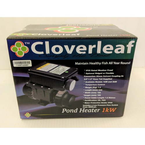 Cloverleaf 1Kw Pond Heater